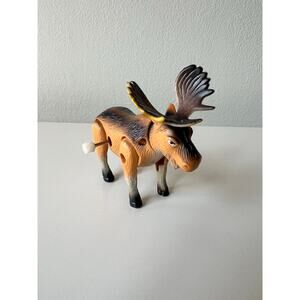 Vintage Wind-Up Moose toy from the "Wild Safari" Collection Works